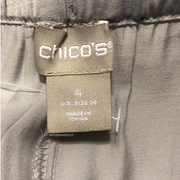 NWT Chico’s Silky Ankle Pants - Picture 8 of 12